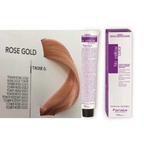 Vopsea de par profesionala Toner T.Rose Gold No Yellow 100 ml